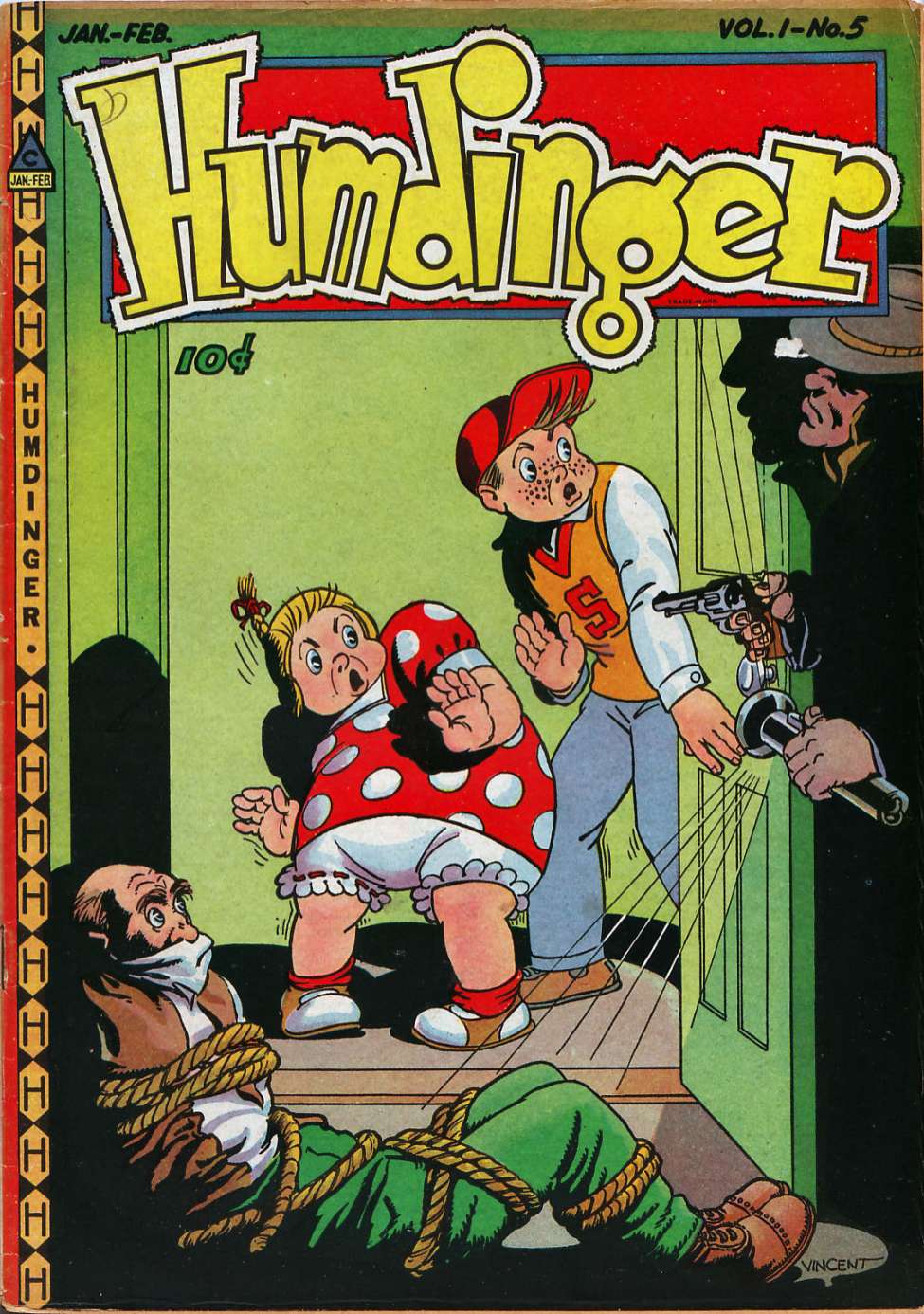 Comic Book Cover For Humdinger v1 5 - Version 2