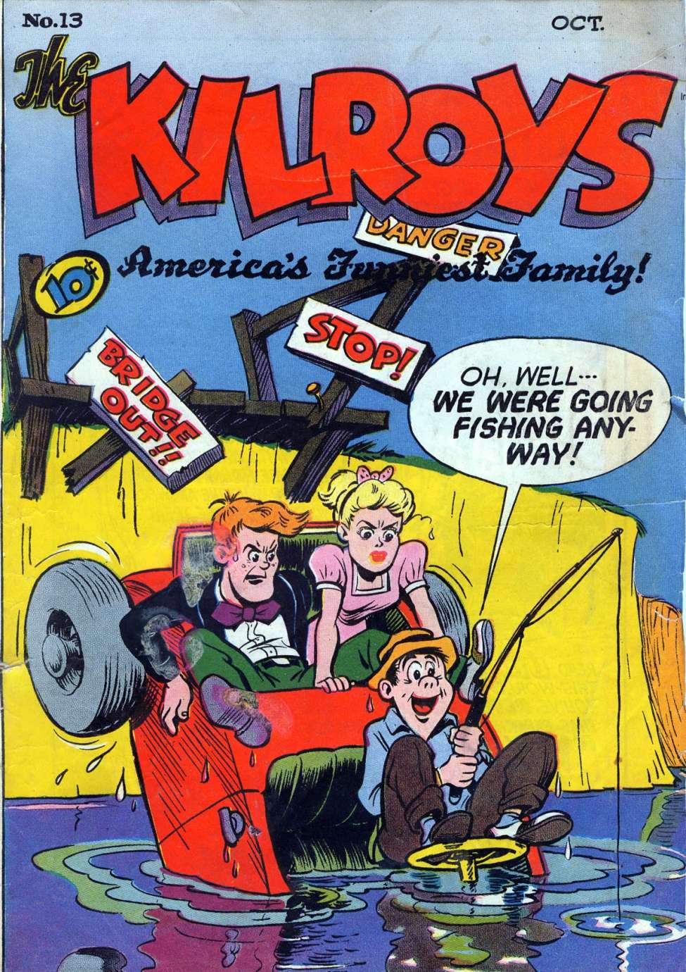 Comic Book Cover For The Kilroys 13