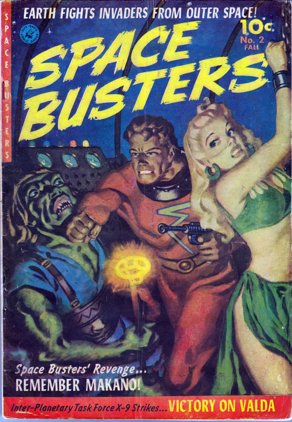 Comic Book Cover For Space Busters 2 - Version 2