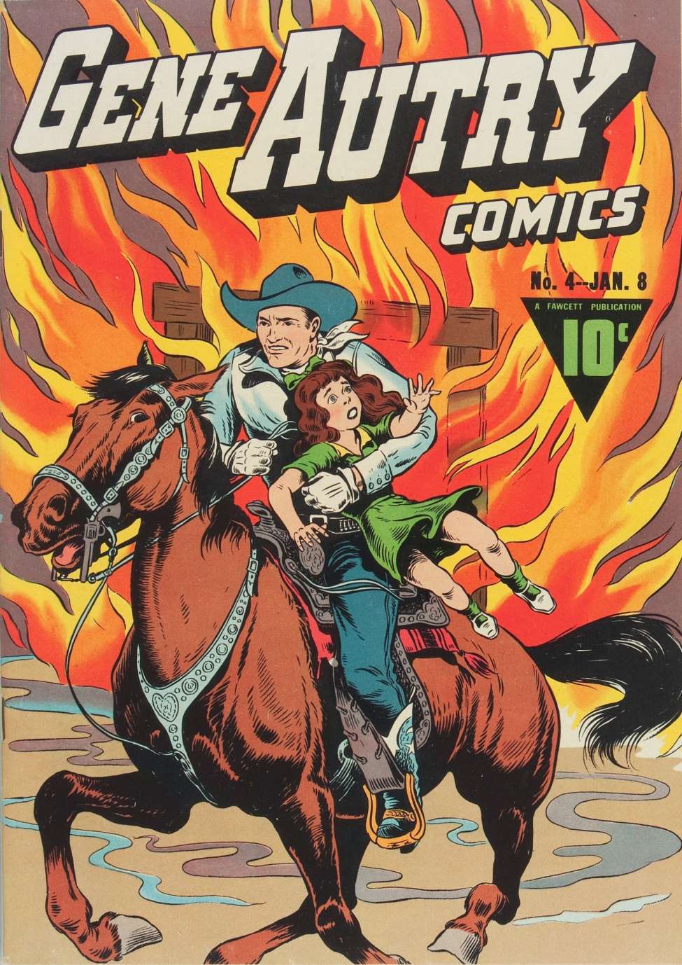 Book Cover For Gene Autry Comics 4
