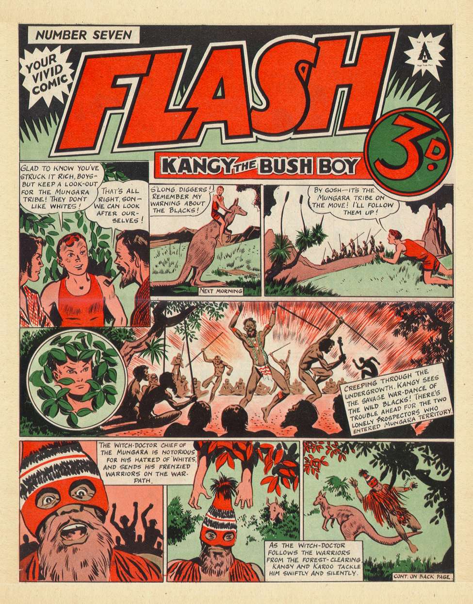 Comic Book Cover For Flash 7