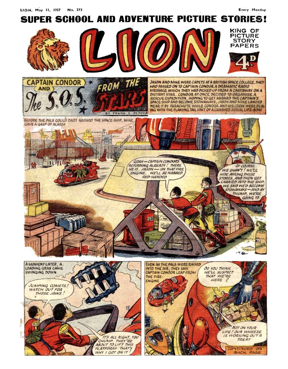 Book Cover For Lion 273