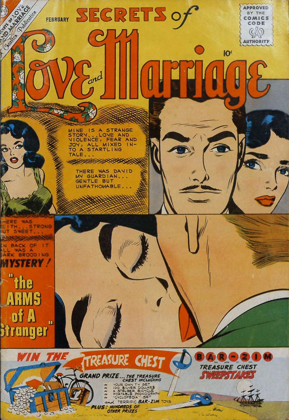 Comic Book Cover For Secrets of Love and Marriage 23