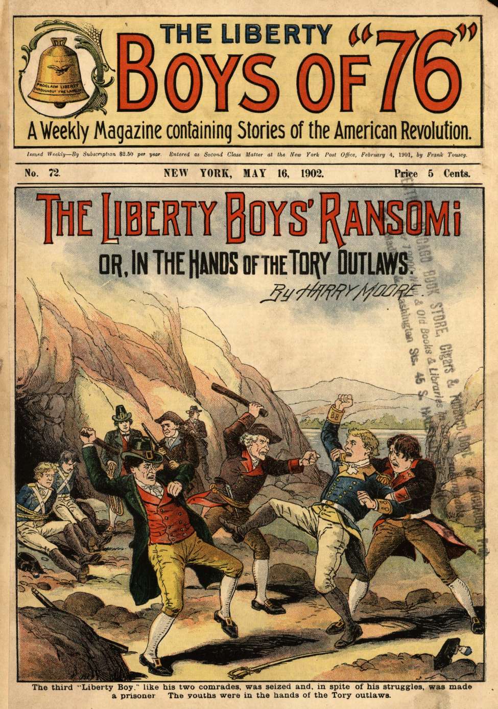 Book Cover For The Liberty Boys of 76 72 - The Liberty Boys' Ransom