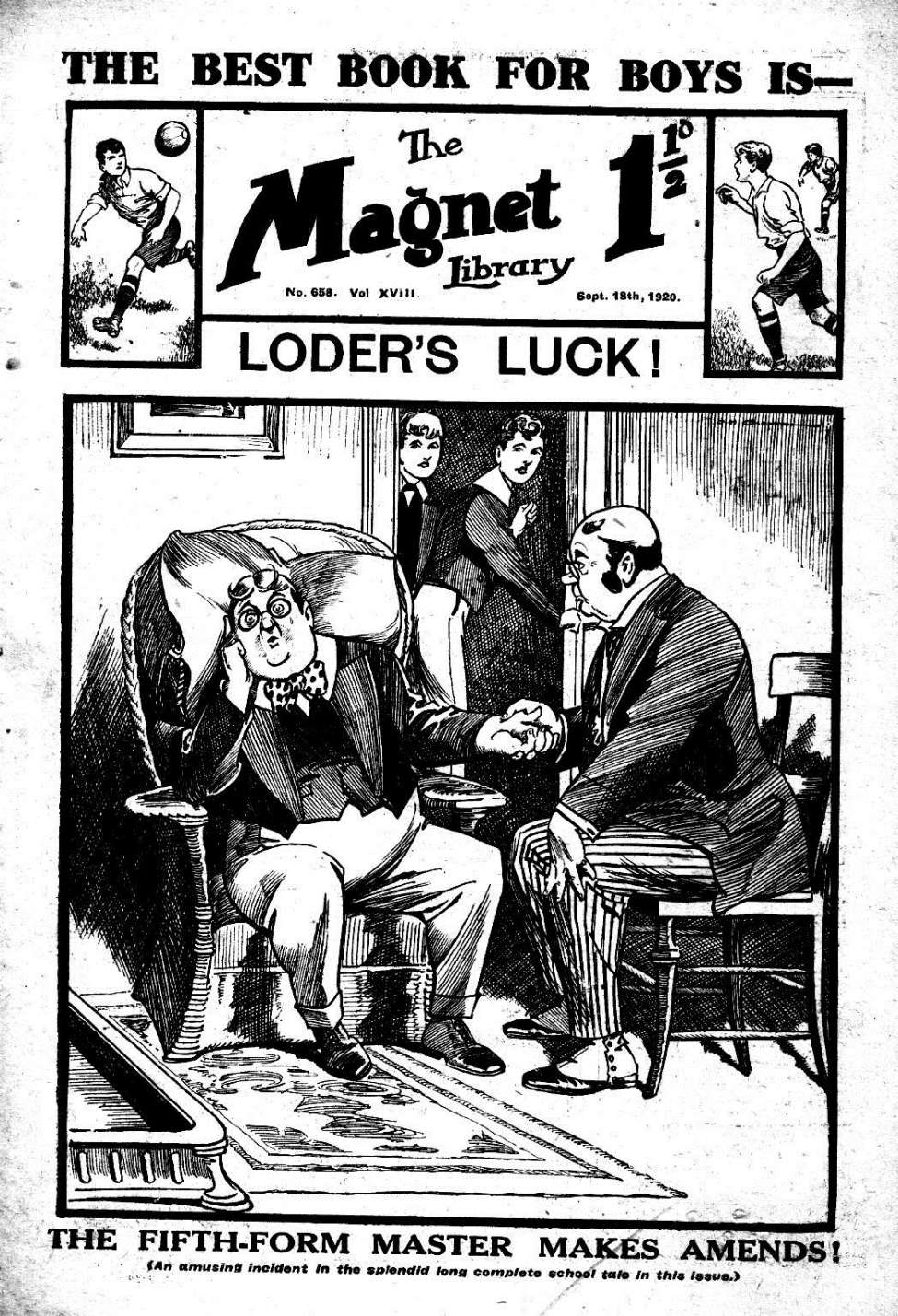 Book Cover For The Magnet 658 - Loder's Luck