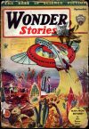 Cover For Wonder Stories v6 4 - The Fall of the Eiffel Tower - Charles de Richter