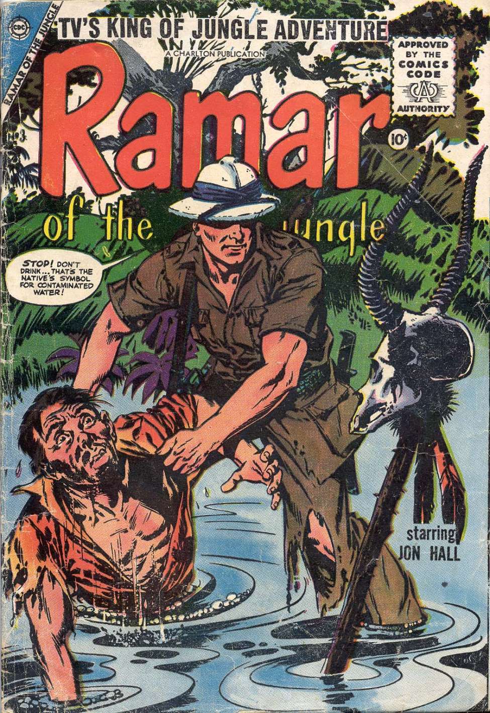 Comic Book Cover For Ramar Of The Jungle 3