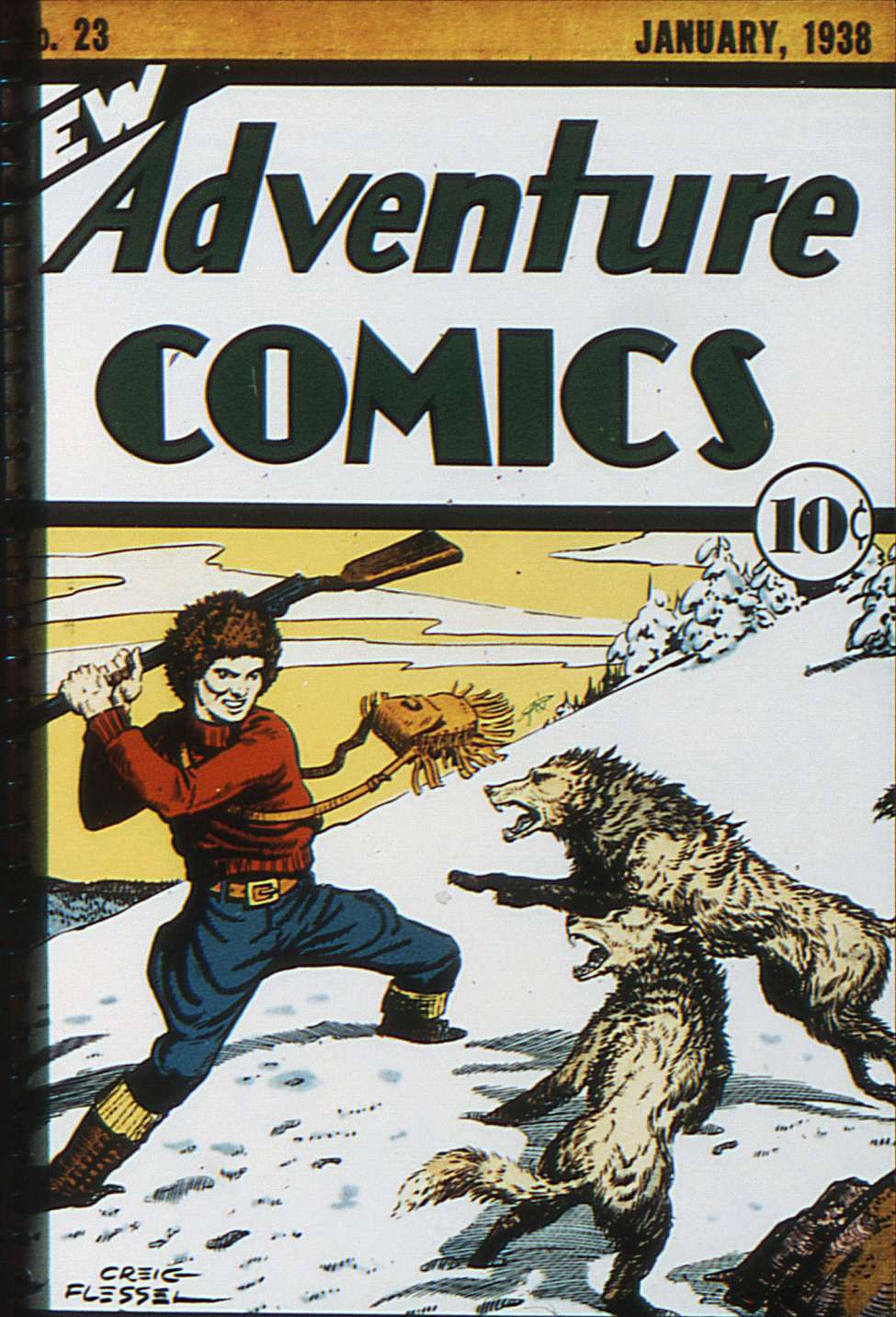 Book Cover For New Adventure Comics 23 (fiche)