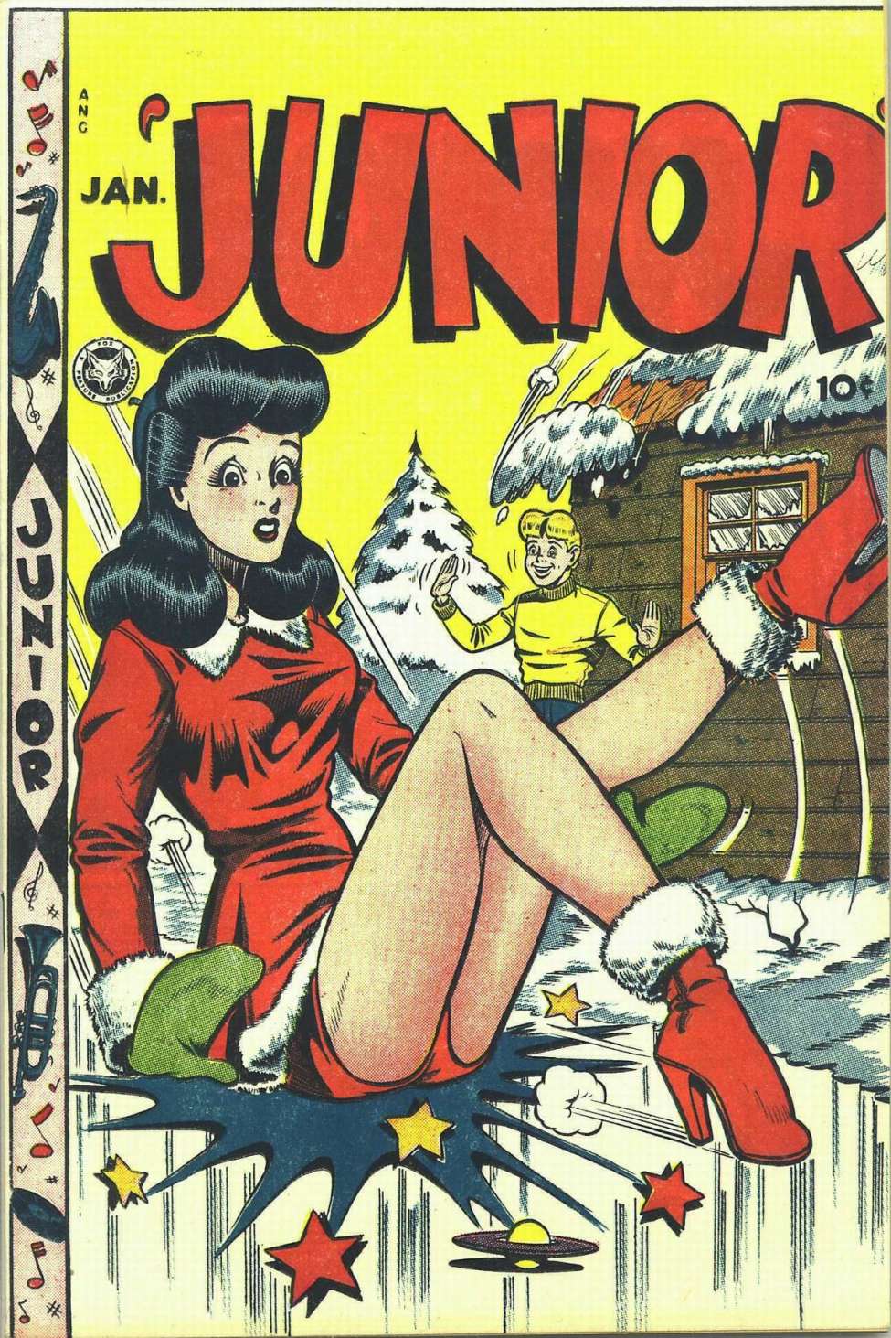 Comic Book Cover For Junior Comics 11