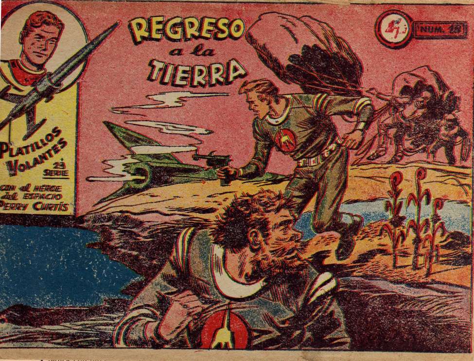 Comic Book Cover For Platillos Volantes 18 - Regreso A la Tierra