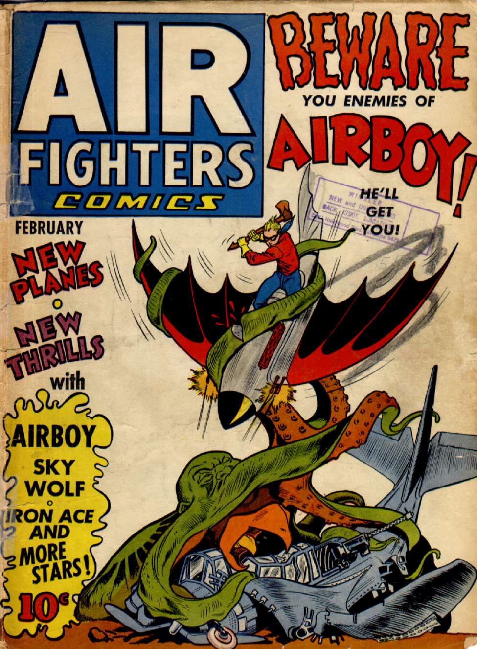 Book Cover For Air Fighters Comics v1 5