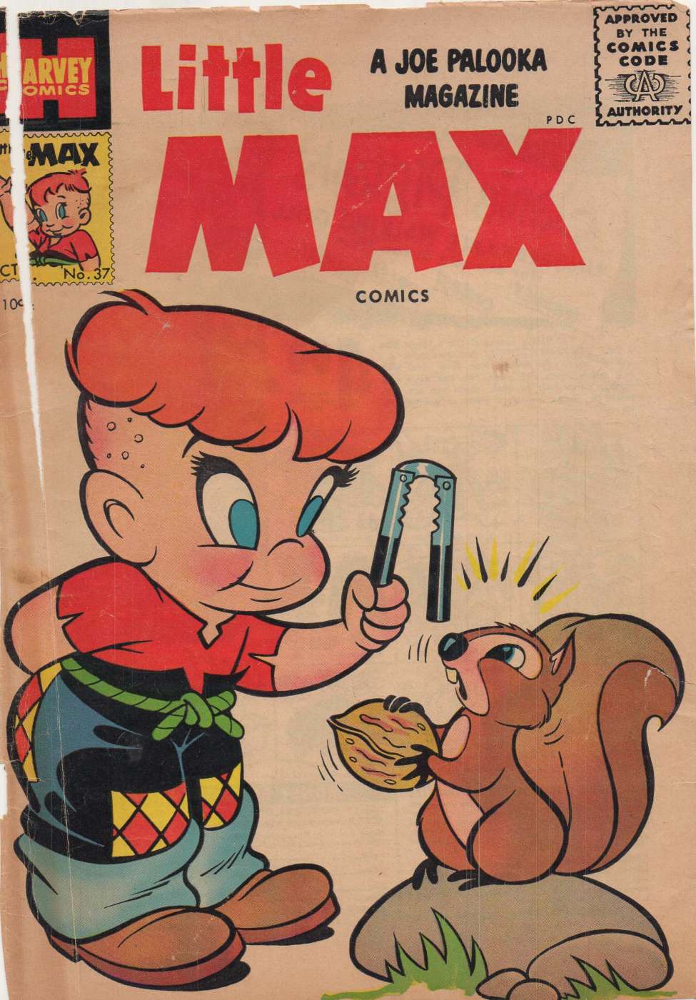 Comic Book Cover For Little Max Comics 37