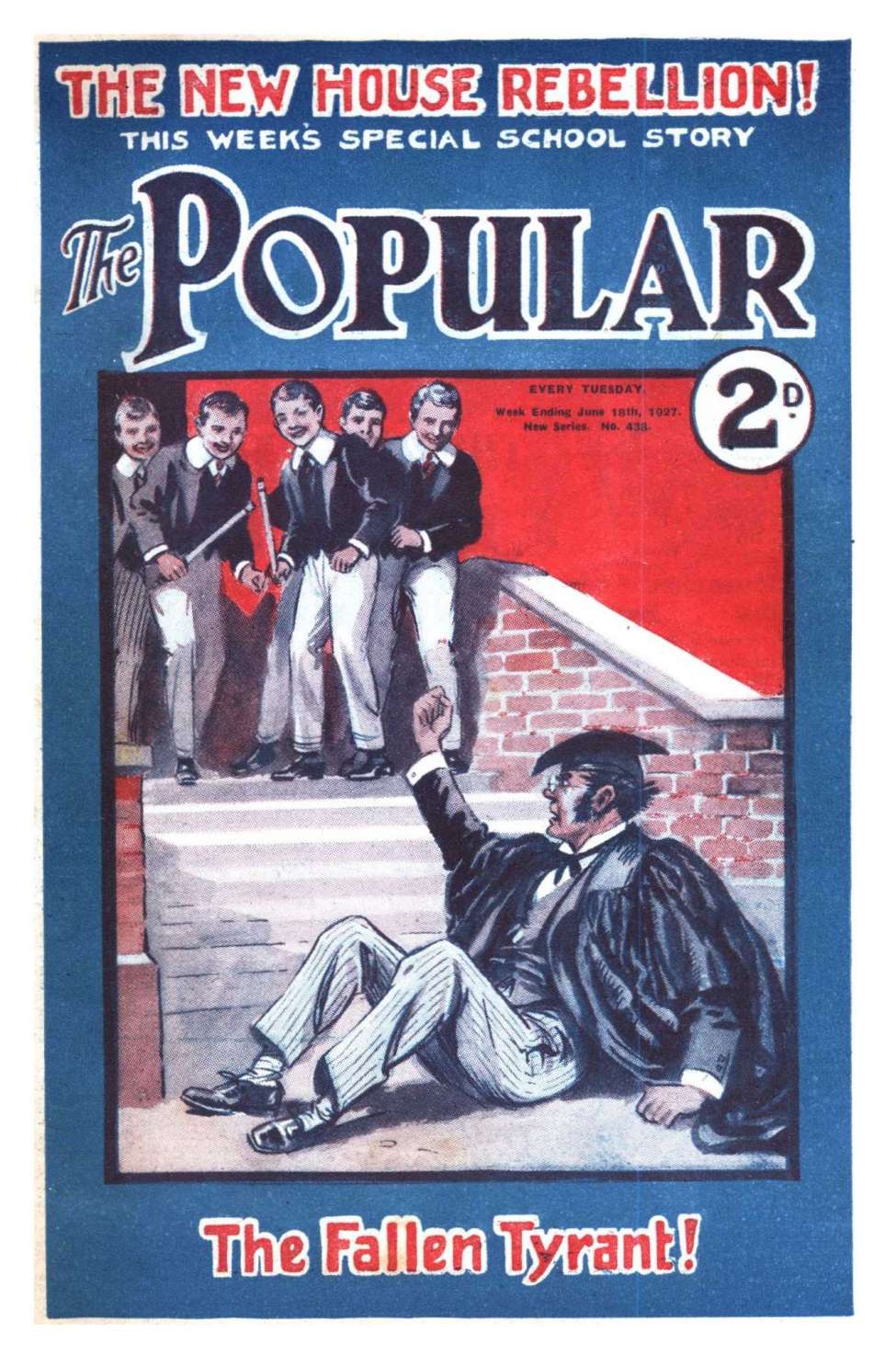 Comic Book Cover For The Popular 438 - The Newhouse Rebellion