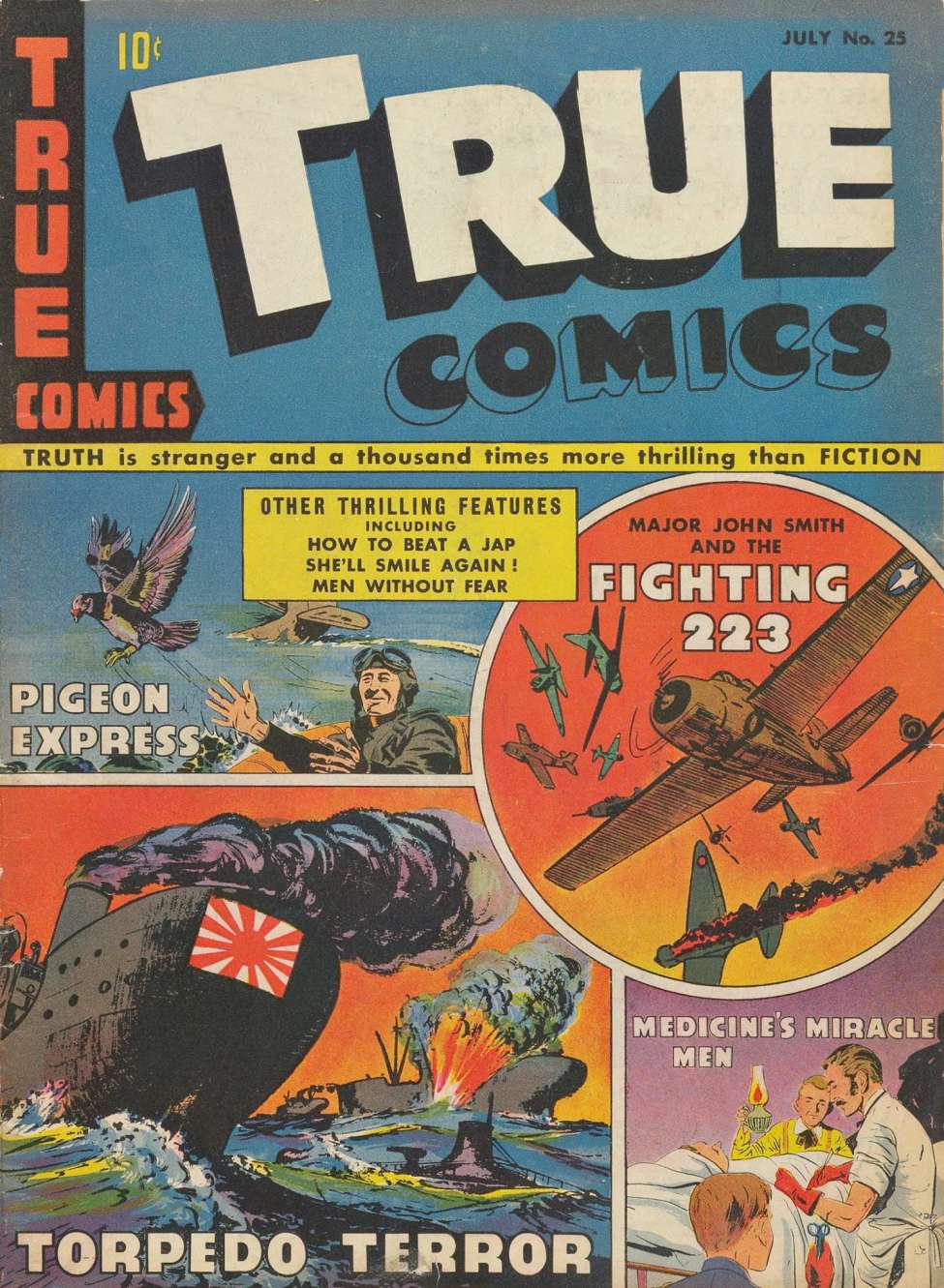Book Cover For True Comics 25 - Version 2