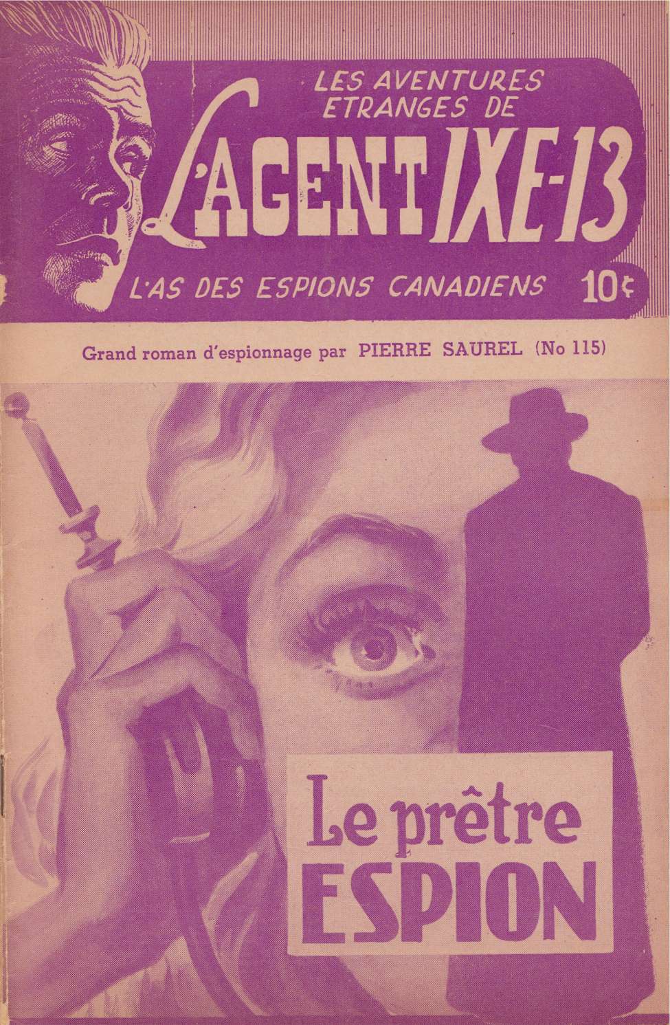 Book Cover For L'Agent IXE-13 v2 115 - Le prêtre espion