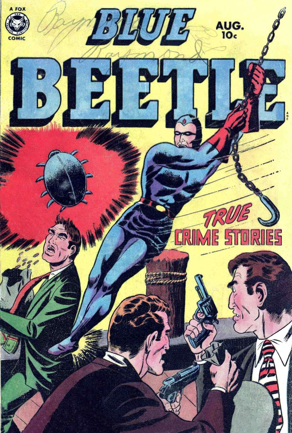 Comic Book Cover For Blue Beetle 60