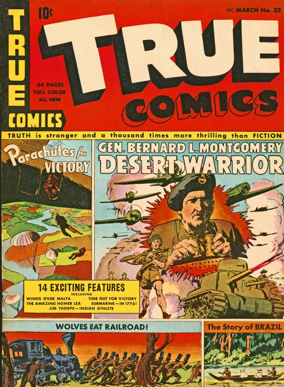 Book Cover For True Comics 22 - Version 2