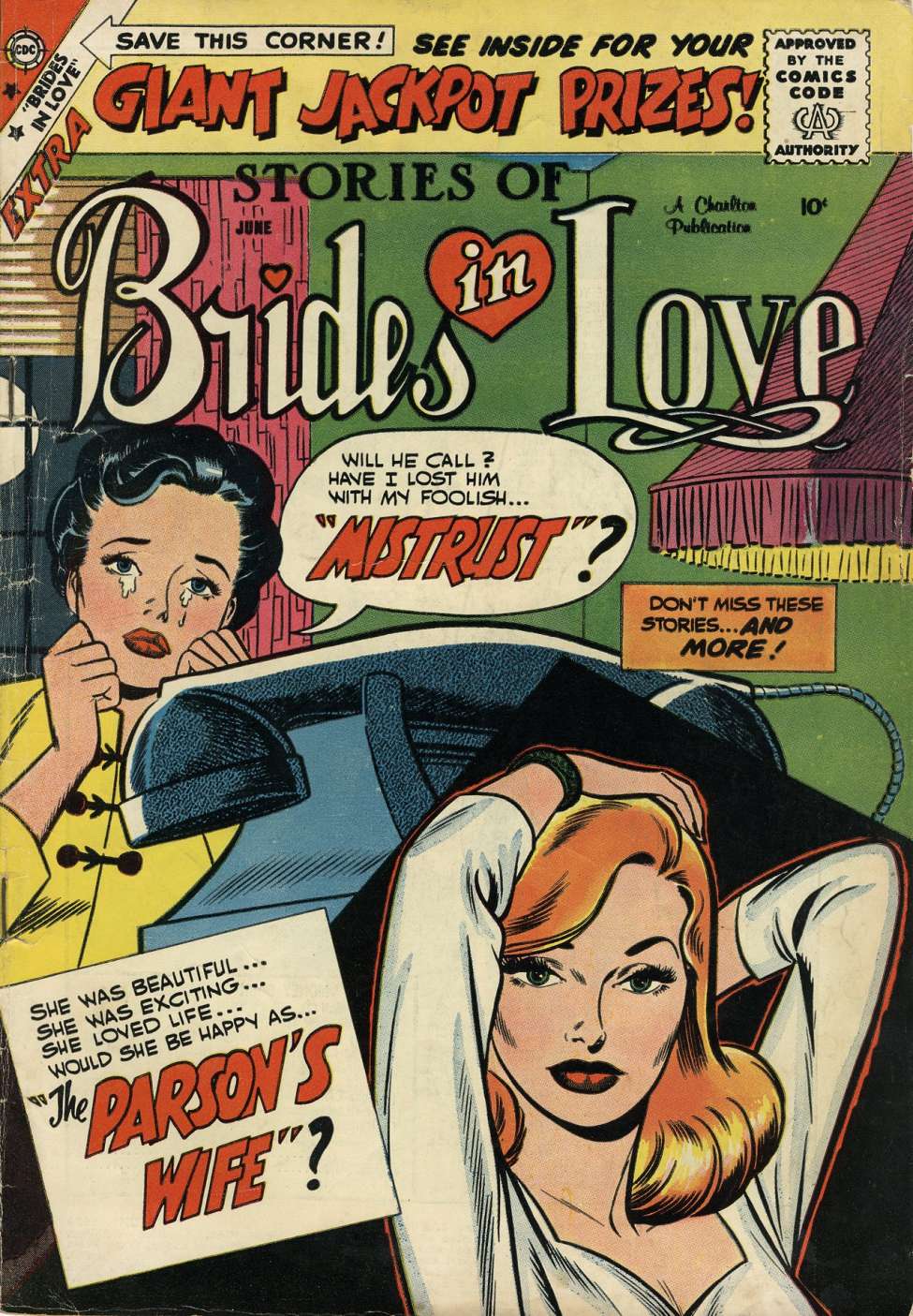 Comic Book Cover For Brides in Love 13