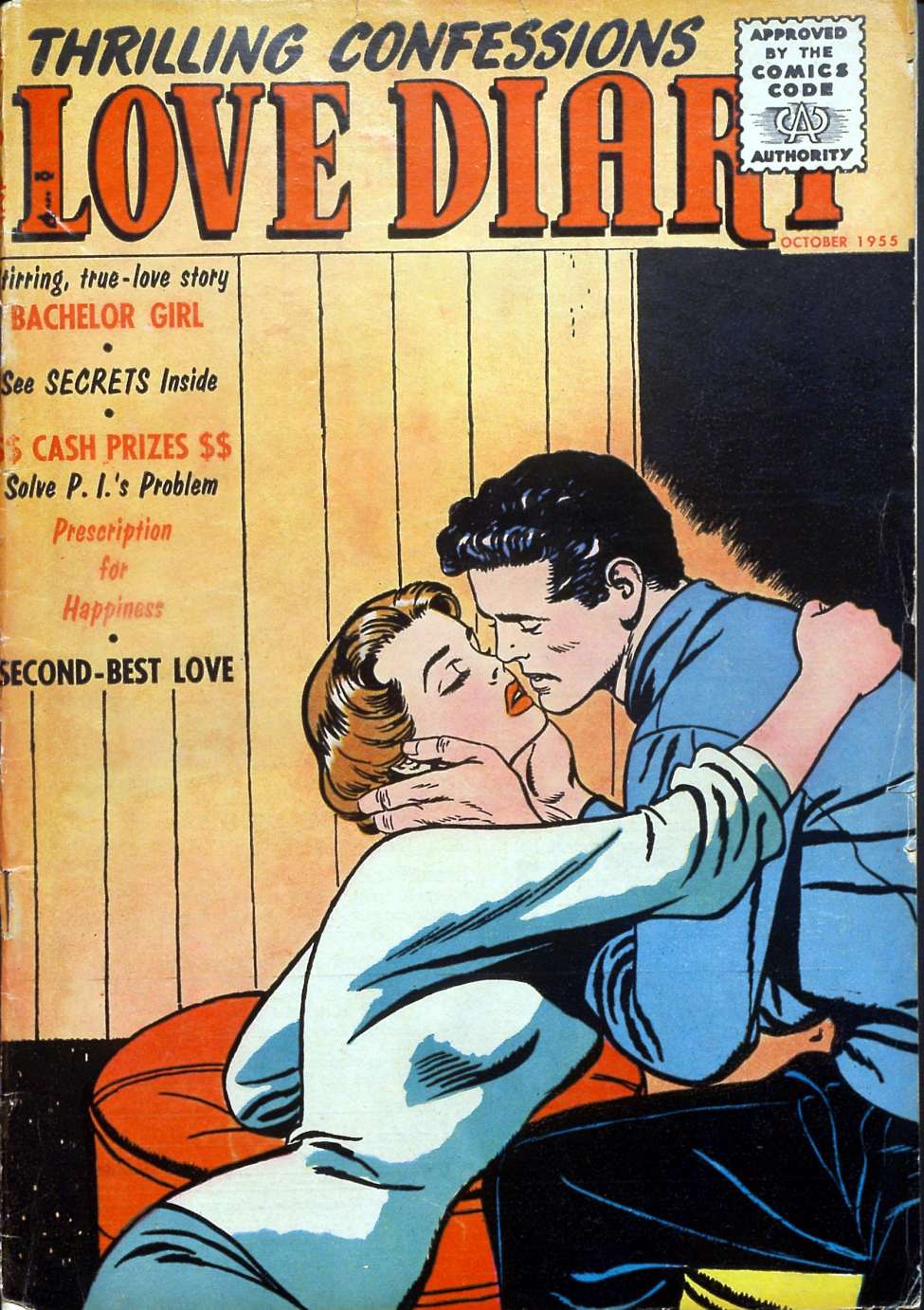 Comic Book Cover For Love Diary 48