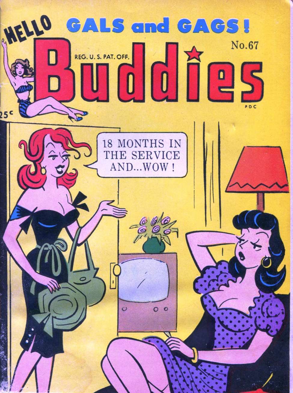 Comic Book Cover For Hello Buddies 67