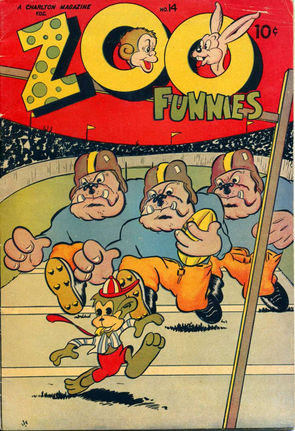 Comic Book Cover For Zoo Funnies v1 14