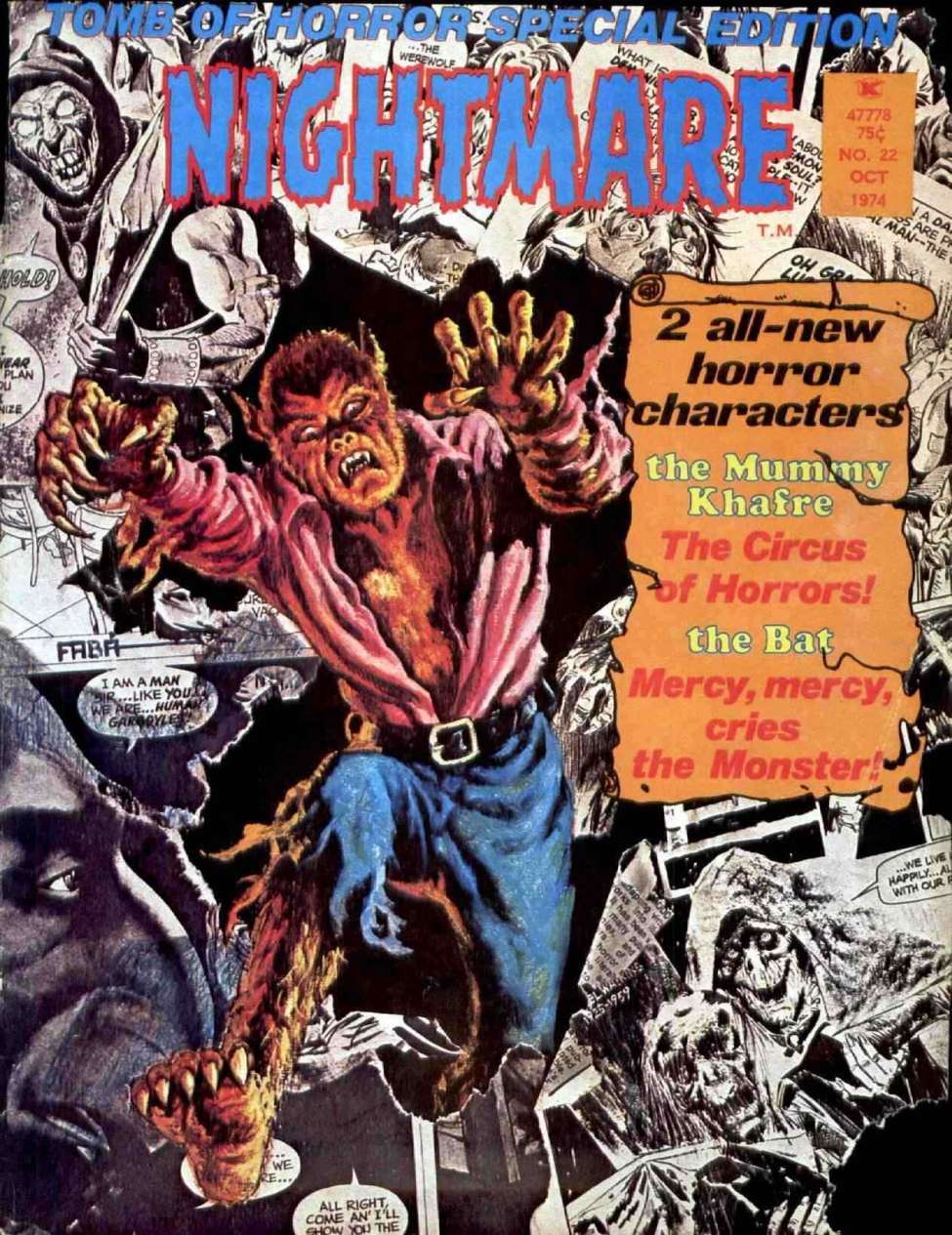 Book Cover For Nightmare 22