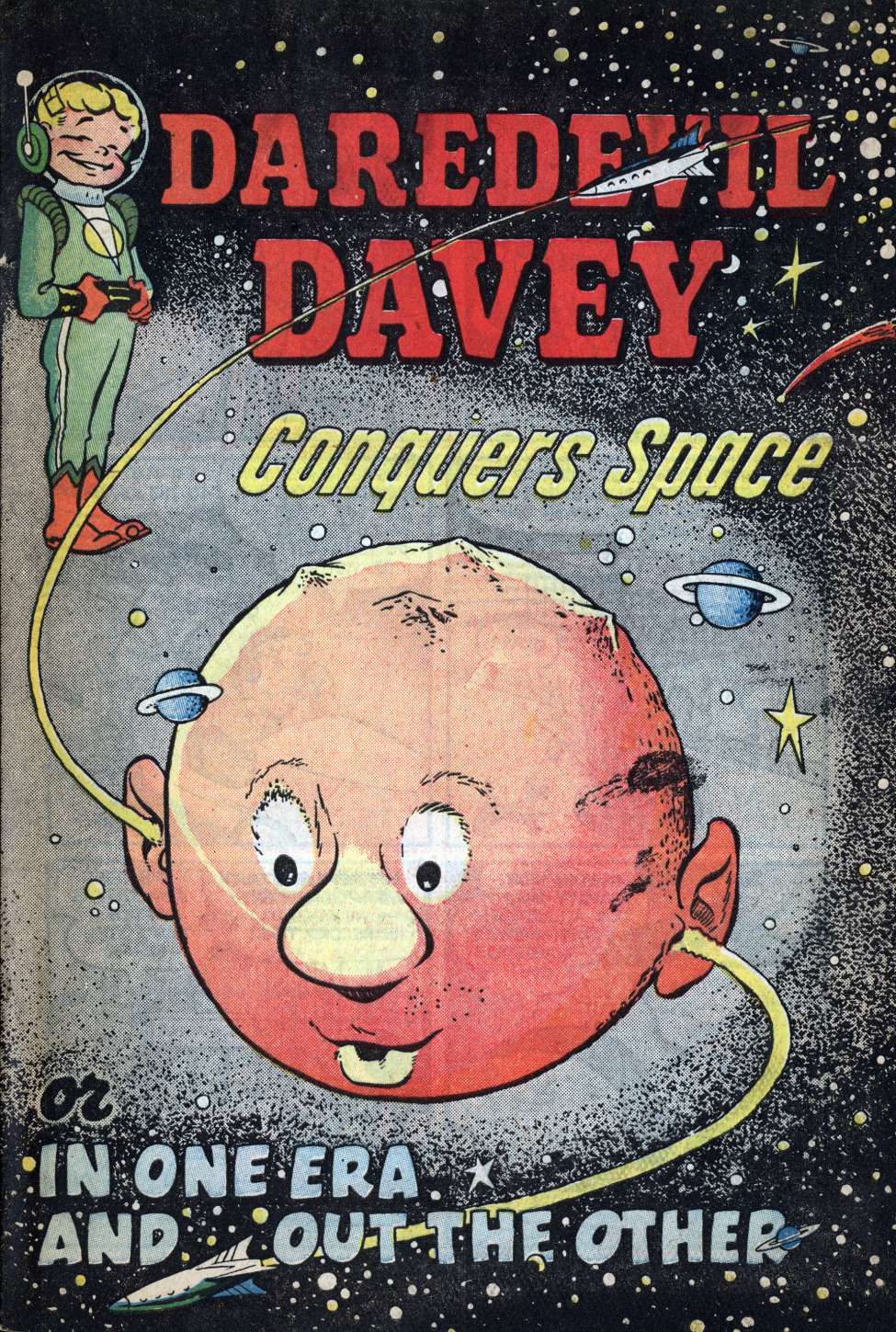 Book Cover For Daredevil Davey - Conquers Space
