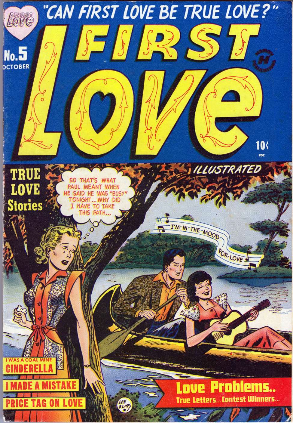 Comic Book Cover For First Love Illustrated 5