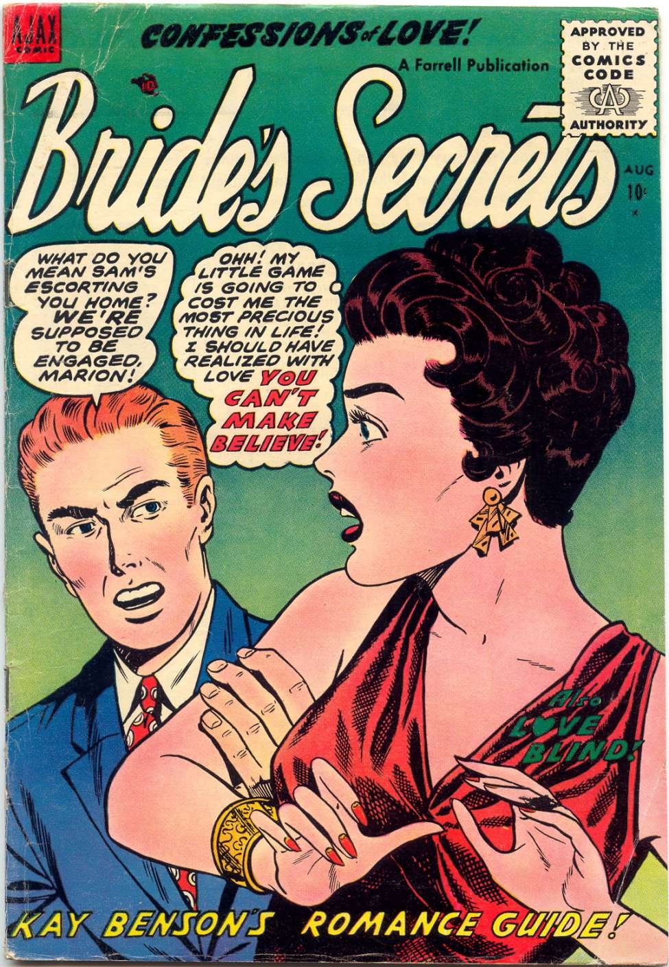 Comic Book Cover For Bride's Secrets 9