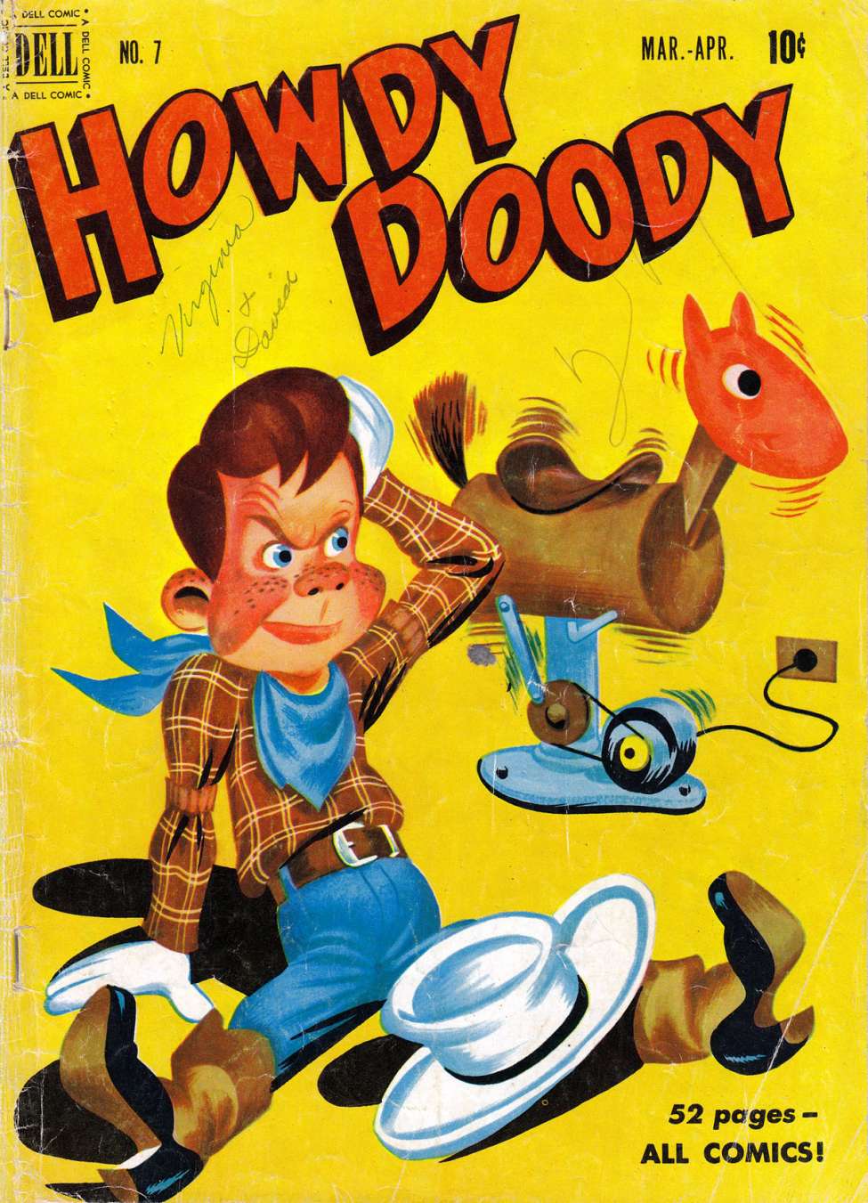 Comic Book Cover For Howdy Doody 7
