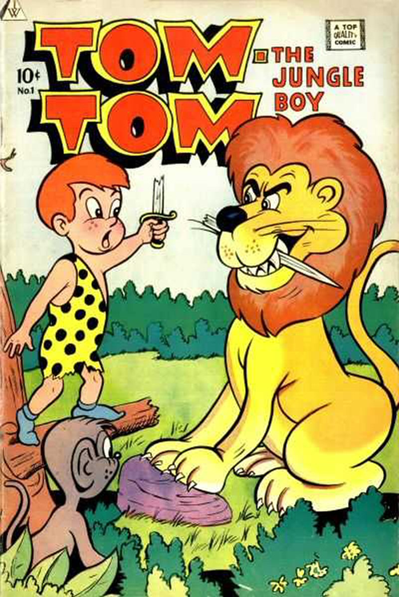 Comic Book Cover For Tom-Tom the Jungle Boy 1