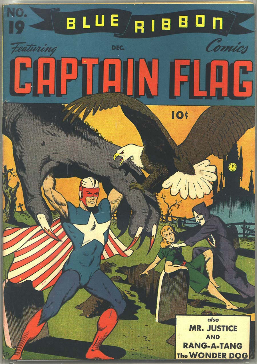 Book Cover For Blue Ribbon Comics 19