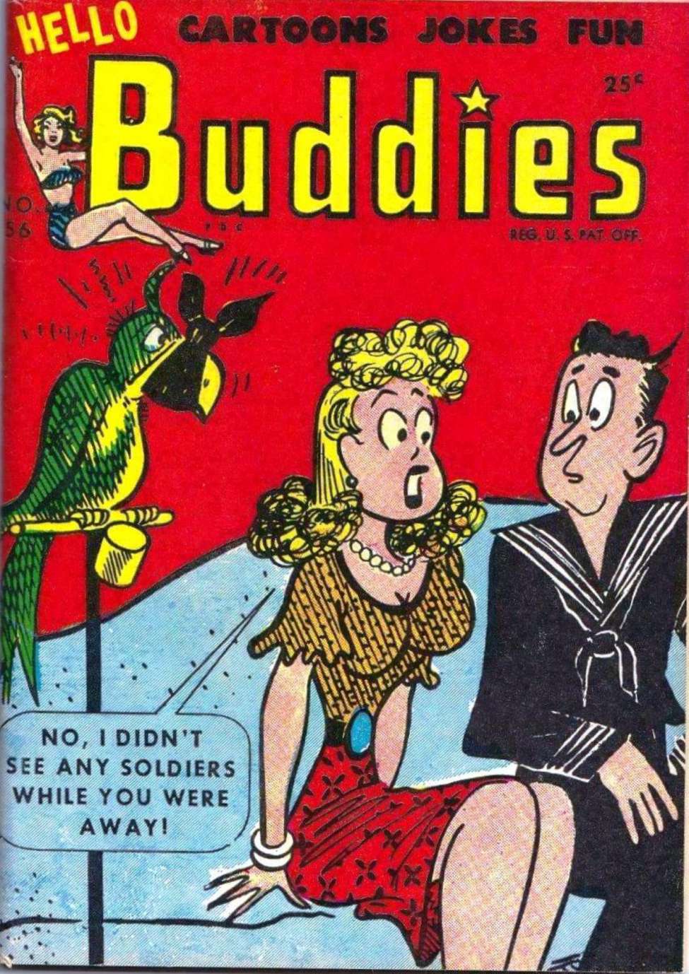 Comic Book Cover For Hello Buddies 56