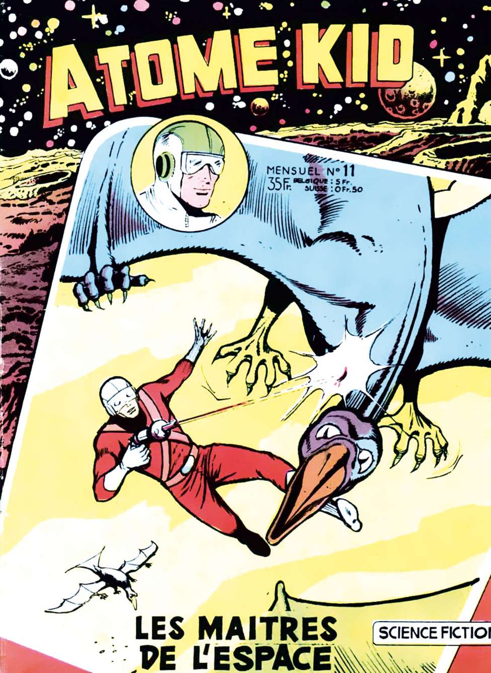 Book Cover For Atome Kid 11 - Les maitres de l'espace