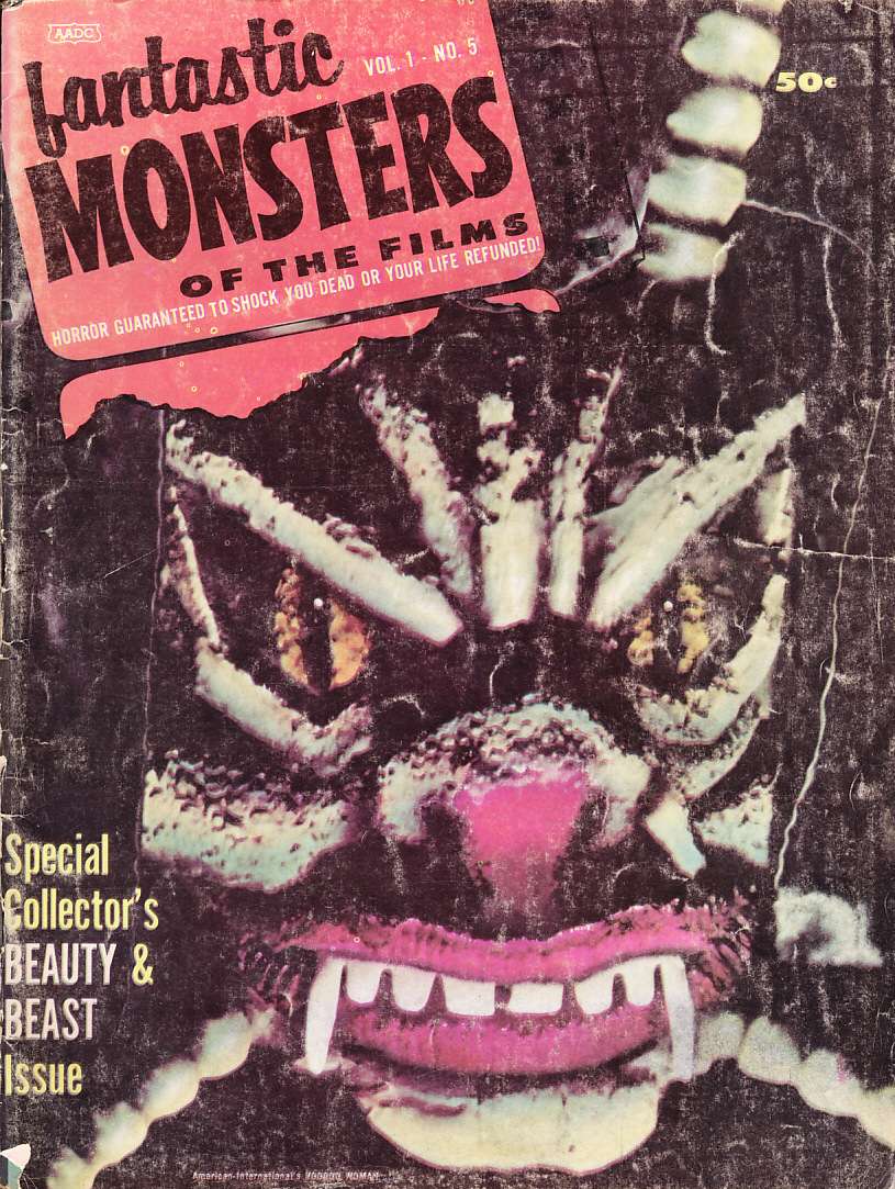 Comic Book Cover For Fantastic Monsters of the Films v1 5