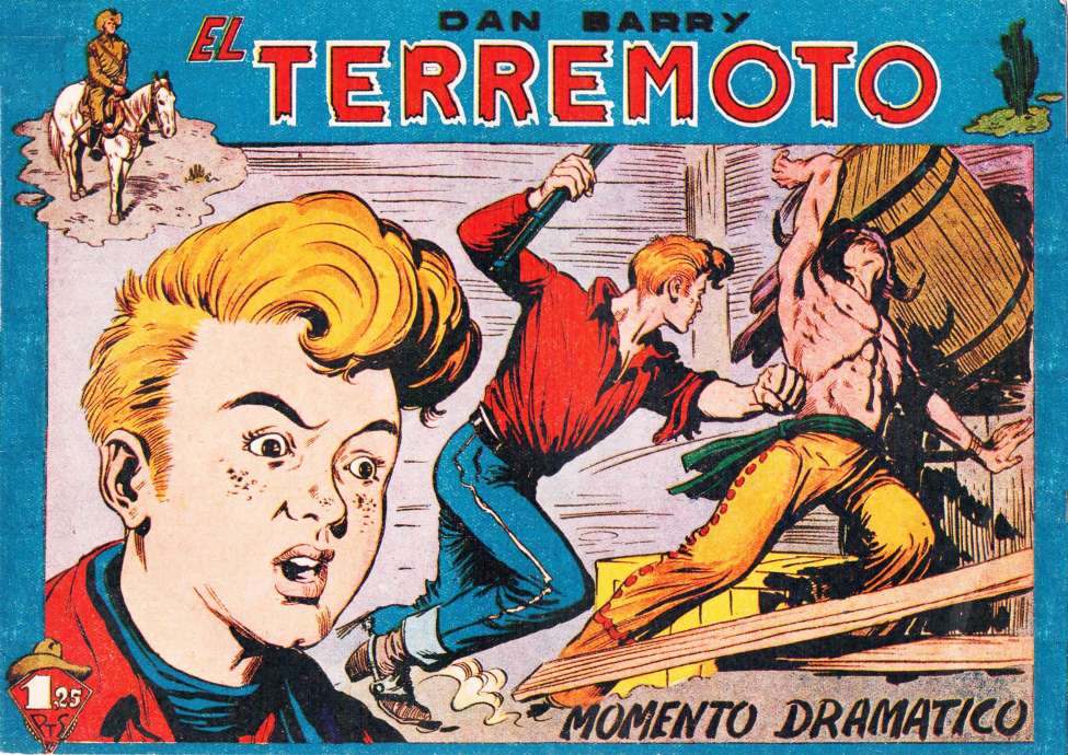 Book Cover For Dan Barry el Terremoto 22 - Momento Dramatico