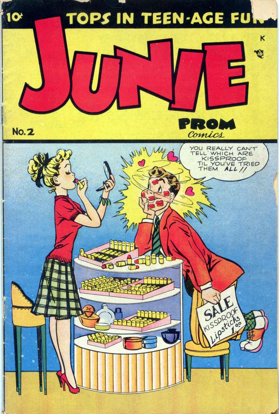 Comic Book Cover For Junie Prom Comics 2