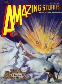 Large Thumbnail For Amazing Stories v4 4 - The Desert of Ice - Jules Verne