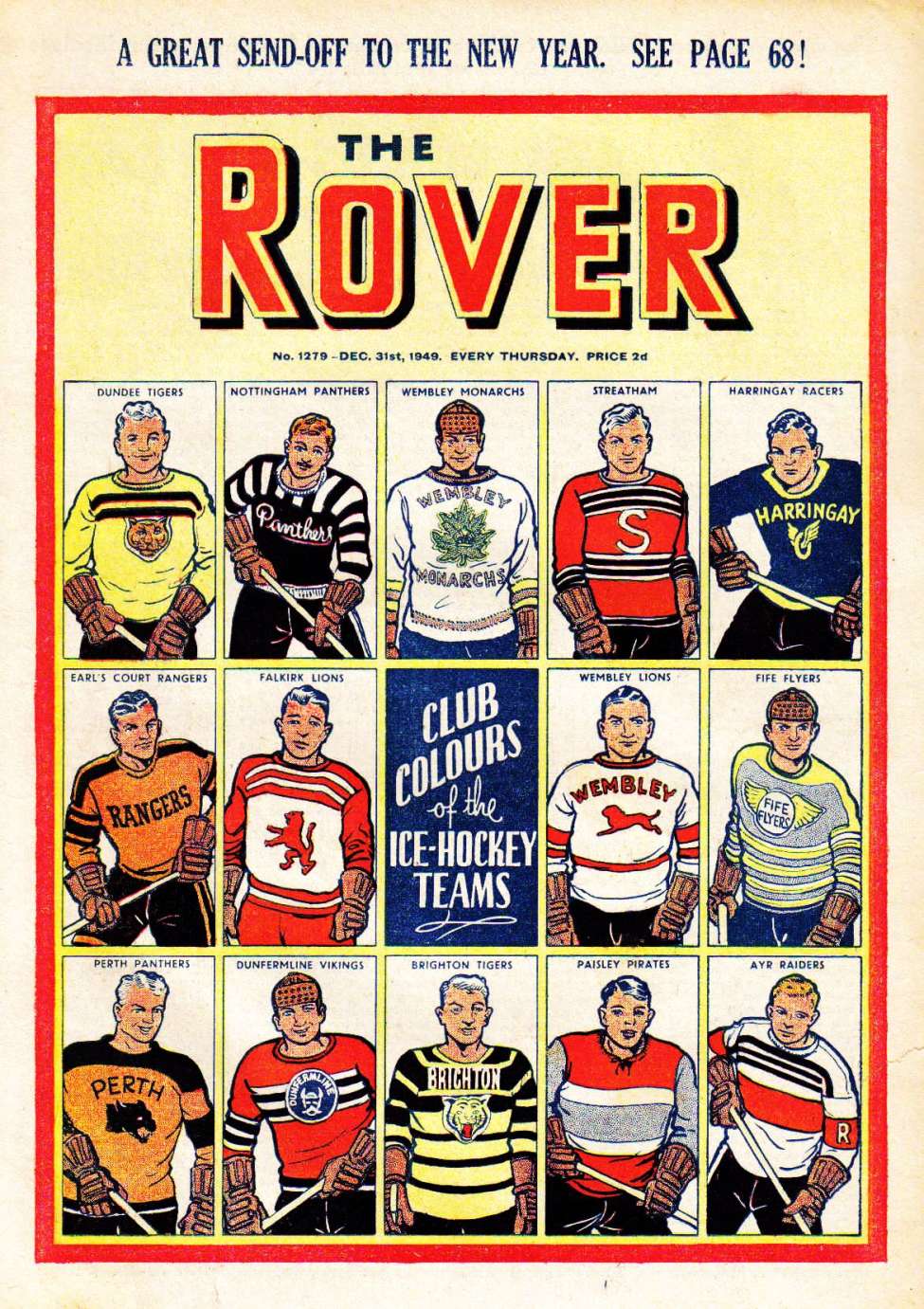 Book Cover For The Rover 1279