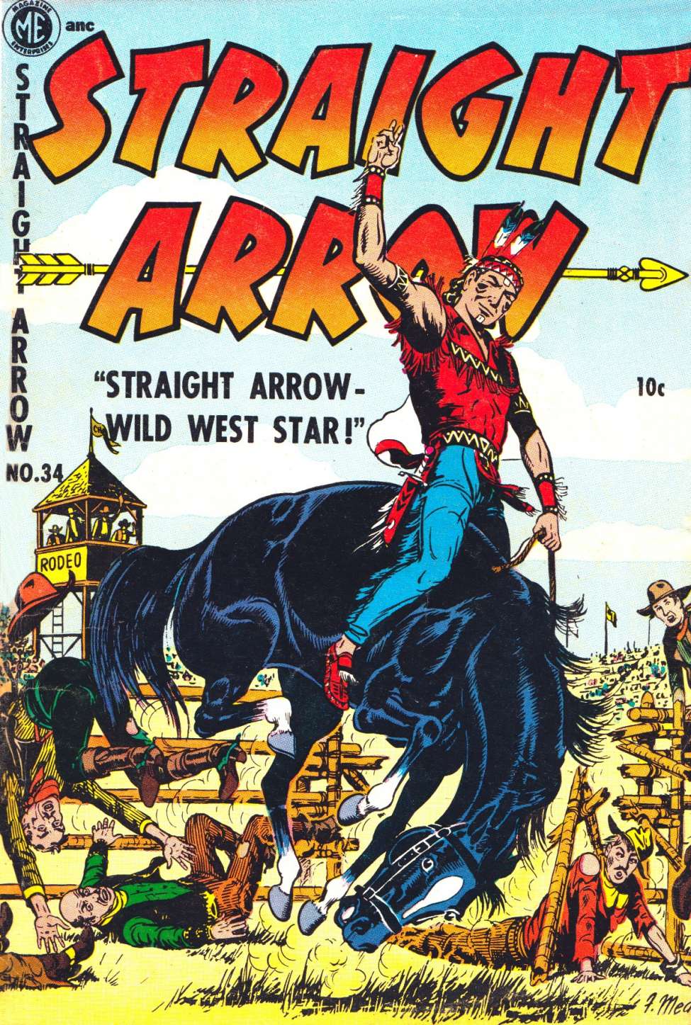 Book Cover For Straight Arrow 34