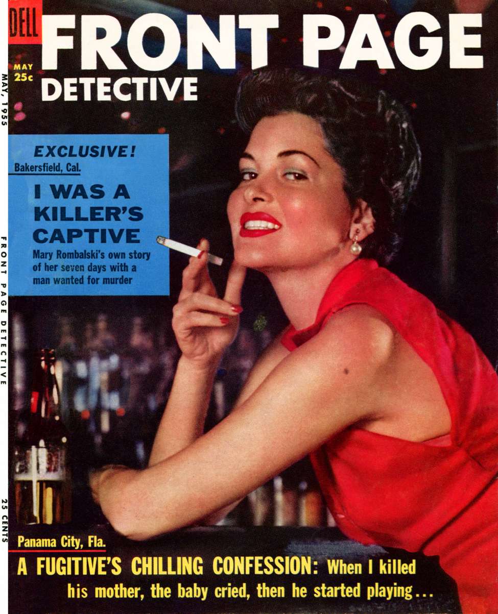 Comic Book Cover For Front Page Detective v14 14
