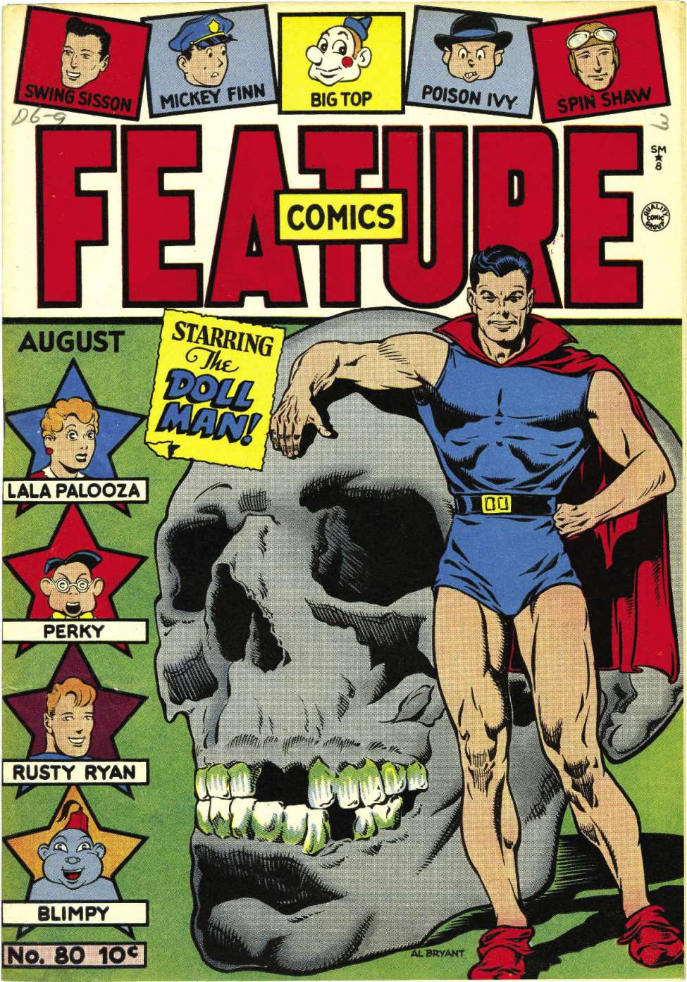 Book Cover For Feature Comics 80