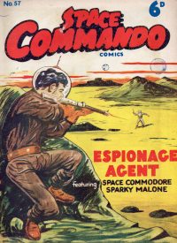 Large Thumbnail For Space Commando Comics 57