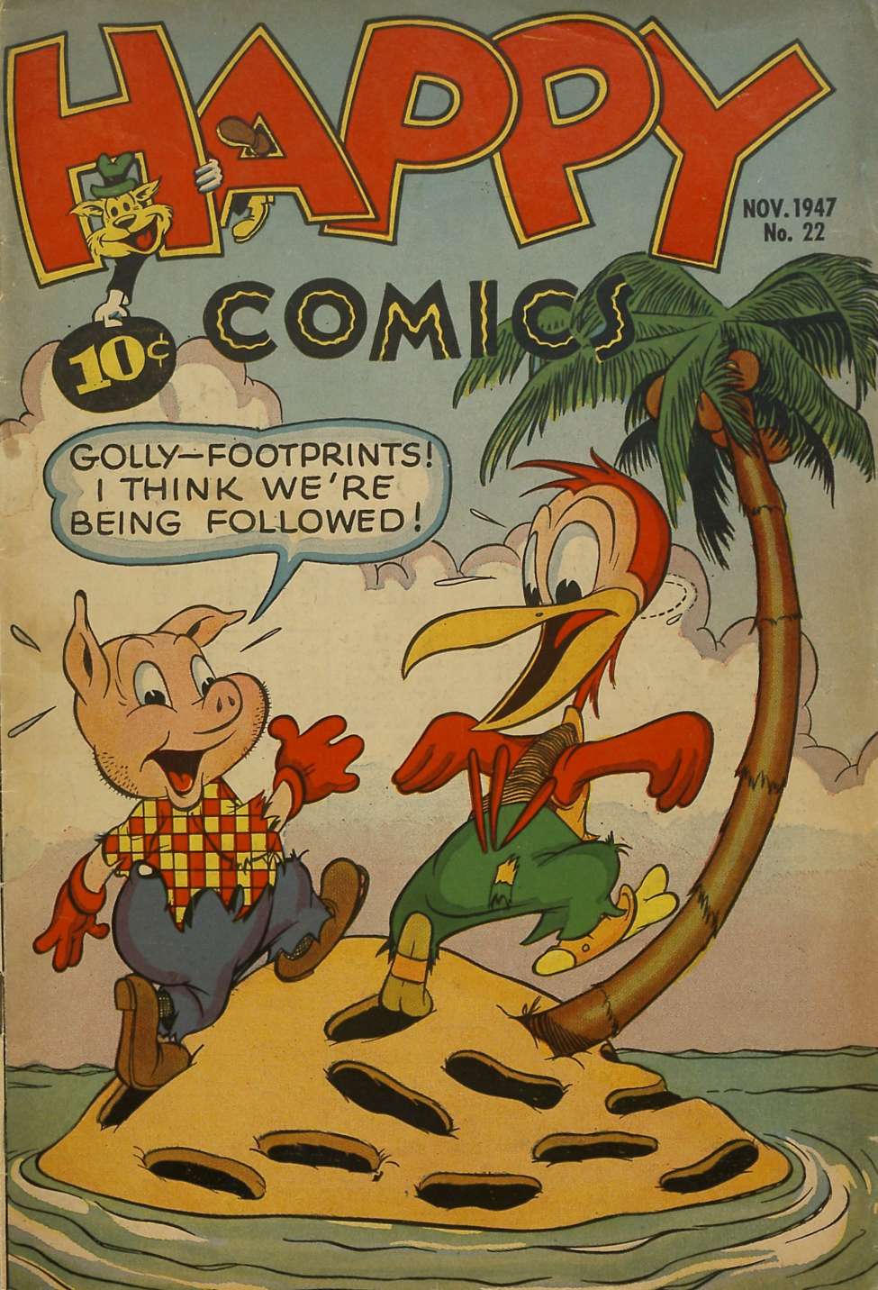 Comic Book Cover For Happy Comics 22 (Can.)