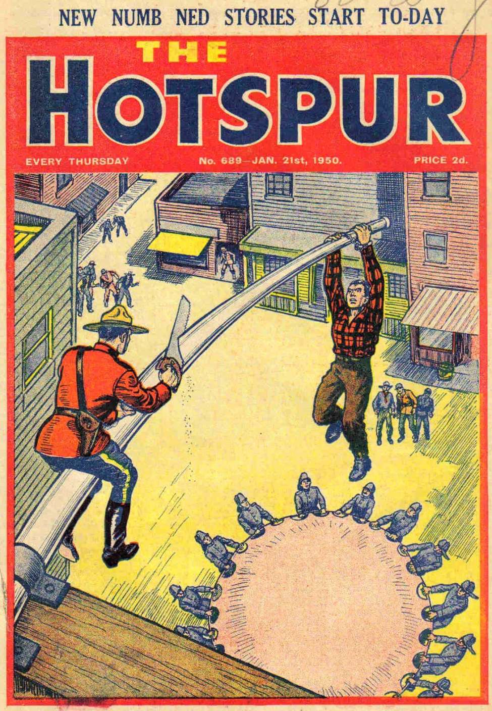 Book Cover For The Hotspur 689