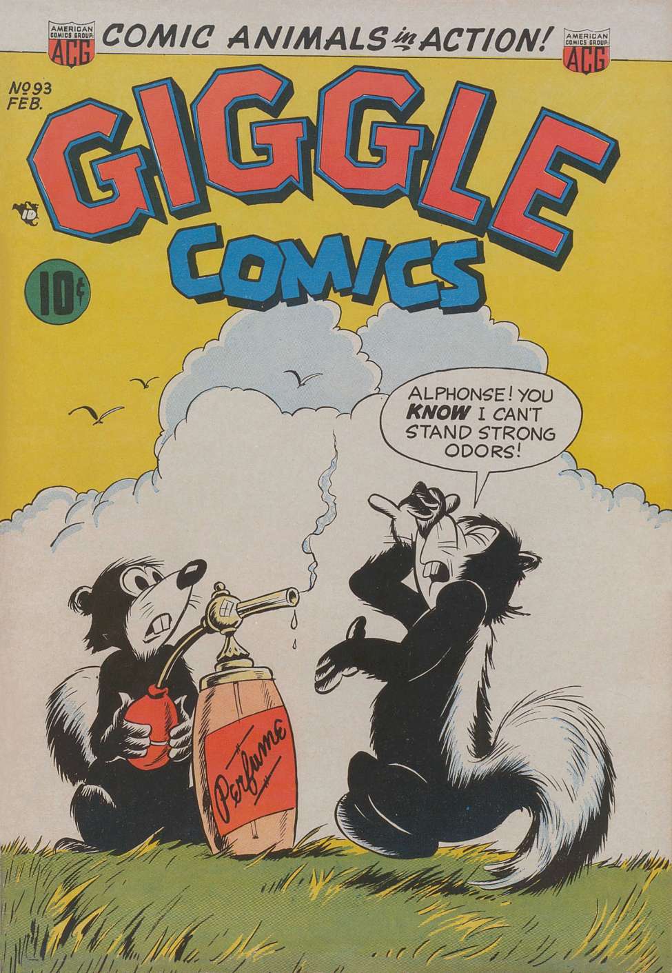 Book Cover For Giggle Comics 93