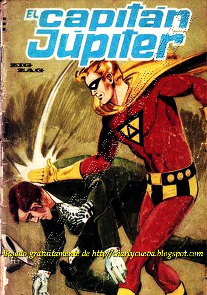 Comic Book Cover For El Capitán Júpiter 5