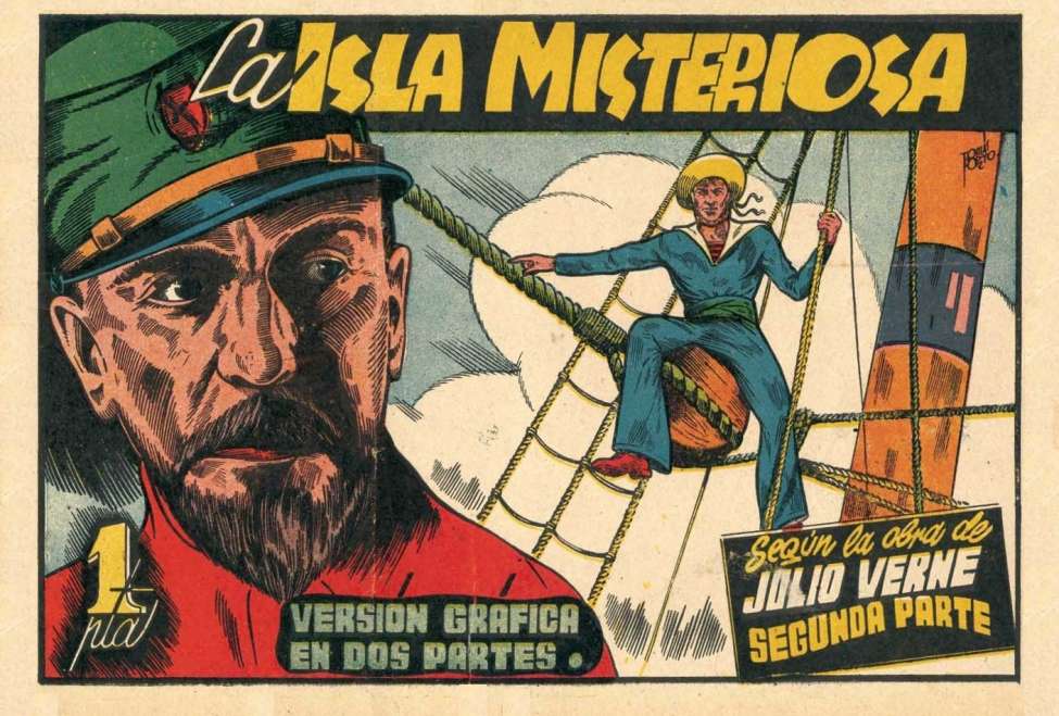 Comic Book Cover For Aventuras Célebres - La Isla Misteriosa 2