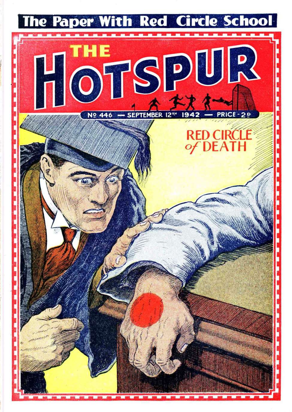 Comic Book Cover For The Hotspur 446