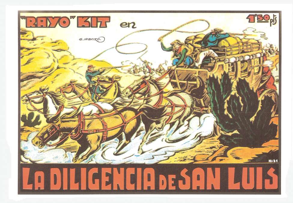 Comic Book Cover For Rayo Kit 21 - La Diligencia de San Luis